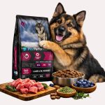 Kuzulu ve yaban mersinli köpek maması