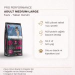 PRO PERF.PUPPY DOG MEDIUM&LARGE LAMB&BLUEB. 12 KG. - Görsel 3