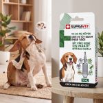 SUPRAVET 10-20 KG KÖPEK DERİ VE TÜY BAKIM ENSE YAĞI; BİT PİRE KENE DIŞ PARAZİT BİTKİSEL DAMLA 3 ML