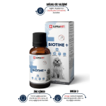 SUPRAVET BİOTİNE DOG EXTRA DERİ VE TÜY SAĞLIĞI DAMLA 100ML + ZİNC + MULTİ VİTAMİN ( KÖPEKLER IÇİN TÜY SAĞLIĞI DAMLASI)