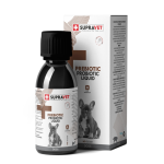 SUPRAVET SIVI PROBİYOTİK, KÖPEK BAĞIŞIKLIK GÜÇLENDİRİCİ PROBİYOTİK + PREBİYOTİK TAKVİYESİ 100 ML