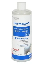Dermawed Beyaz Irk Kedi Köpek Için Aktif Temizleyicili Şampuan 450ML