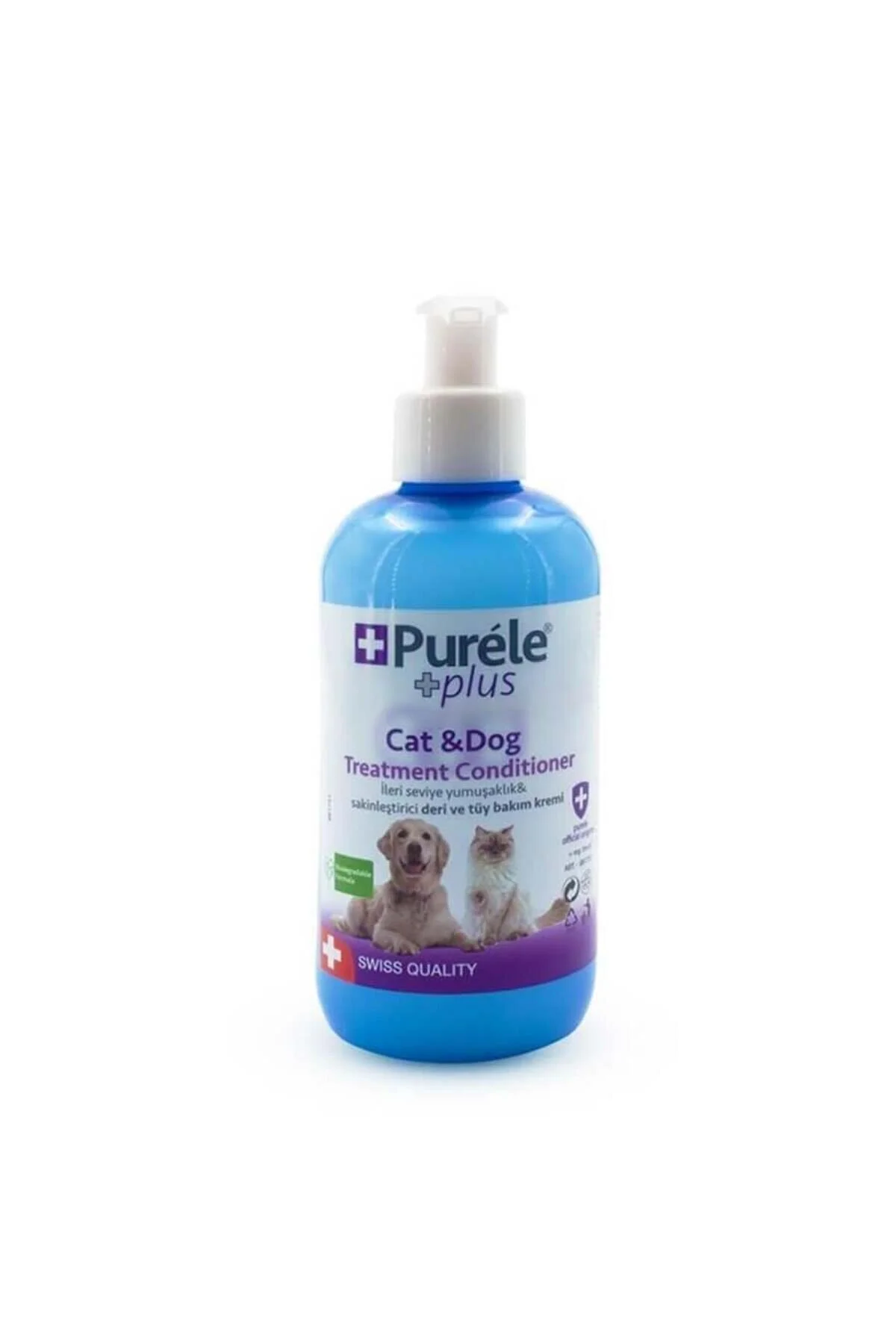 19r Purele Pet Tüy Parlatıcı Krem Kedi Köpek İçin Yoğun Nemlendirici Ve Yumuşatıcı 250 ml - Görsel 1