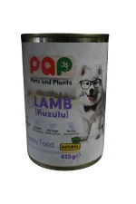 Premium Kuzulu Yavru Köpek Konserve Maması 415 gr x 24- Yüksek Et Oranlı Yaş Mama