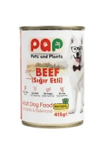PAP Premium Sığır Etli Yetişkin Köpek Konserve Maması 415 gr x 24- Yüksek Et Oranlı Yaş Mama