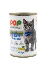 Balıklı Yetişkin Kedi Konservesi 415 gr x 24 Adet - Ekonomik Koli Yaş Mama
