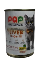 Ciğerli Yetişkin Kedi Konservesi 415 gr x 24 Adet - Ekonomik Koli Yaş Mama