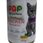 Tavuklu Yavru Kedi Konservesi 415 gr x 24 Adet - Ekonomik Koli Yaş Mama