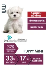 Yavru Mini Irk Kuzu Etli ve Yaban Mersinli Köpek Maması 7 Kg - Görsel 3
