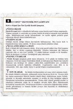 Eccopet Ekonomik Pet Bakım Şampuanı 400 ml - Görsel 3