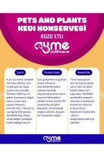 Kuzulu Yetişkin Kedi Konservesi 415 gr x 24 Adet - Ekonomik Koli Yaş Mama - Görsel 4