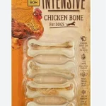 Intensive Tavuk Dolgulu Köpek Ödülü Köpek Kemiği Pres Kemik 7 cm X 4lü-1 Paket