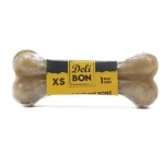 Pres Deri Köpek Çiğneme Kemiği S ( 7 cm ) Naturel