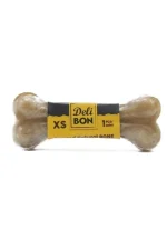 Pres Deri Köpek Çiğneme Kemiği S ( 7 cm ) Naturel