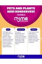 Tavuklu Yetişkin Kedi Konservesi 415 gr x 24 Adet - Ekonomik Koli Yaş Mama - Görsel 5