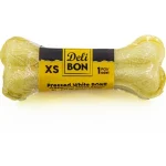 Delibon Deri Pres Kemik 7cm Xs Boy 1li Vakum Beyaz 7cmx1ad.