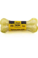 Delibon Deri Pres Kemik 7cm Xs Boy 1li Vakum Beyaz 7cmx1ad.